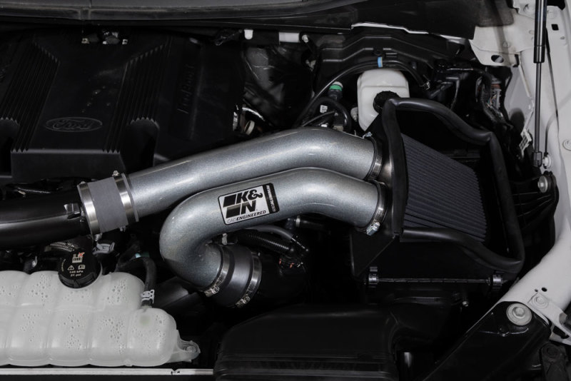 Ford F-150 Performance Air Intake - K&N Engineering - DRYFLOW - `15-`23